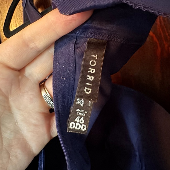 Torrid 360 Curve Full Coverage Bra Size 46DDD/46F - Picture 2 of 3